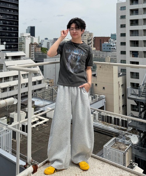 ADAMASTE(アダマスト)の「Vintage Make Short Band T-shirt - ヴィンテージメイクバンドTシャツ/ロックTシャツ【短丈】(Tシャツ/カットソー・メンズ・ブラック系その他/ブラック系その他2/ブラック系その他3/ブラック系その他4・SMALL/MEDIUM/LARGE)」の12枚目の写真