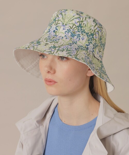 MACKINTOSH LONDON（マッキントッシュ ロンドン）の「【婦人画報4月号掲載】ボタニカルウォールリバーシブルハット（ハット・レディース・ネイビー/ベージュ・FREE）」の13枚目の写真