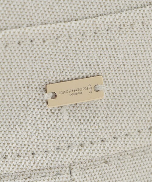 MACKINTOSH LONDON（マッキントッシュ ロンドン）の「【婦人画報4月号掲載】ボタニカルウォールリバーシブルハット（ハット・レディース・ネイビー/ベージュ・FREE）」の9枚目の写真