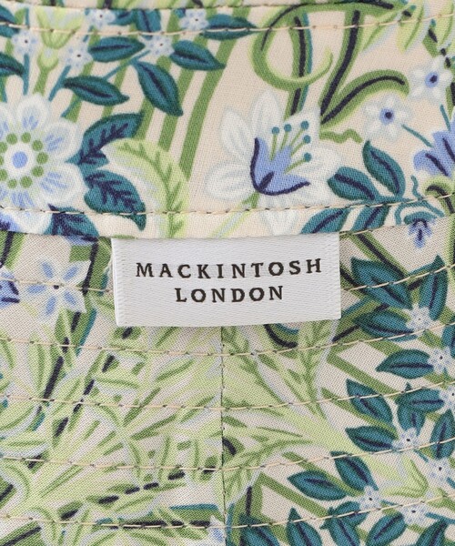 MACKINTOSH LONDON（マッキントッシュ ロンドン）の「【婦人画報4月号掲載】ボタニカルウォールリバーシブルハット（ハット・レディース・ネイビー/ベージュ・FREE）」の5枚目の写真