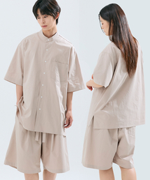 SLEEPYCAT（スリーピーキャット）の「Lazed over short sleeve cotton g.beige（ルームウェア/パジャマ）」