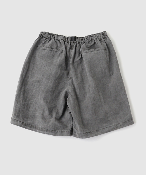 WISM（ウィズム）の「is-ness / イズネス Pigment-Dyed Shorts（その他パンツ・メンズ・ブラック・LARGE/MEDIUM）」の2枚目の写真