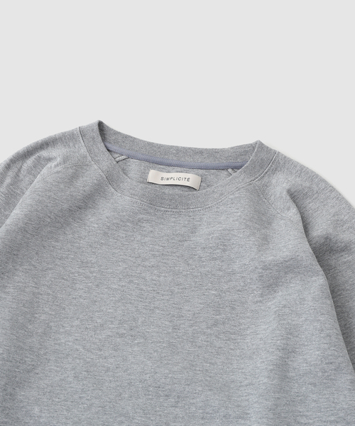 B.C STOCK(ベーセーストック)の「ライトポンチラグランロンT(Tシャツ/カットソー・メンズ・グレー/ホワイト/ネイビー/ブルー系その他・MEDIUM/LARGE)」の17枚目の写真