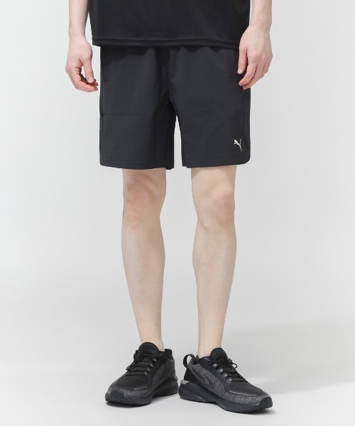 PUMA(プーマ)の「プーマ PUMA PUMA FLEX ウーブン ショート PT(その他パンツ・メンズ・ブラック/オリーブ・S/3L/LL/L/M)」の1枚目の写真