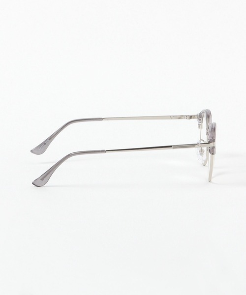 LAKOLE（ラコレ）の「ハーフリムボストンサングラス / 641564（サングラス・メンズ・グレー/その他4・FREE）」の6枚目の写真