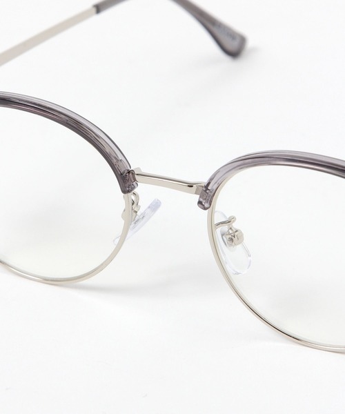 LAKOLE（ラコレ）の「ハーフリムボストンサングラス / 641564（サングラス・メンズ・グレー/その他4・FREE）」の9枚目の写真