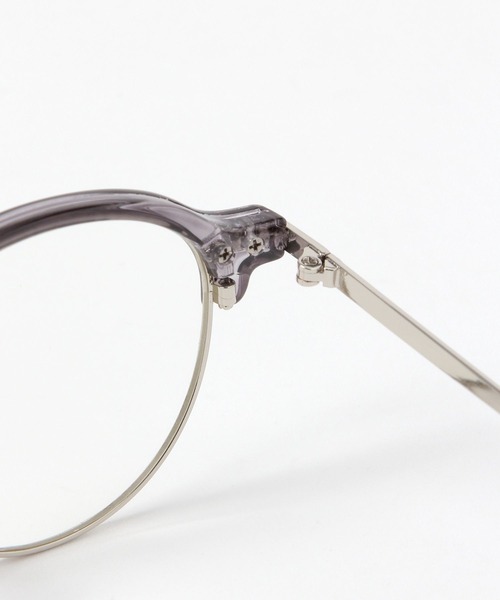 LAKOLE（ラコレ）の「ハーフリムボストンサングラス / 641564（サングラス・メンズ・グレー/その他4・FREE）」の11枚目の写真