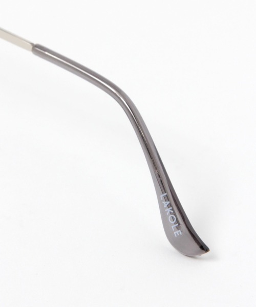 LAKOLE（ラコレ）の「ハーフリムボストンサングラス / 641564（サングラス・メンズ・グレー/その他4・FREE）」の12枚目の写真