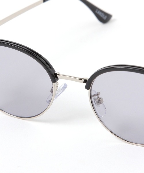 LAKOLE（ラコレ）の「ハーフリムボストンサングラス / 641564（サングラス・メンズ・グレー/その他4・FREE）」の13枚目の写真