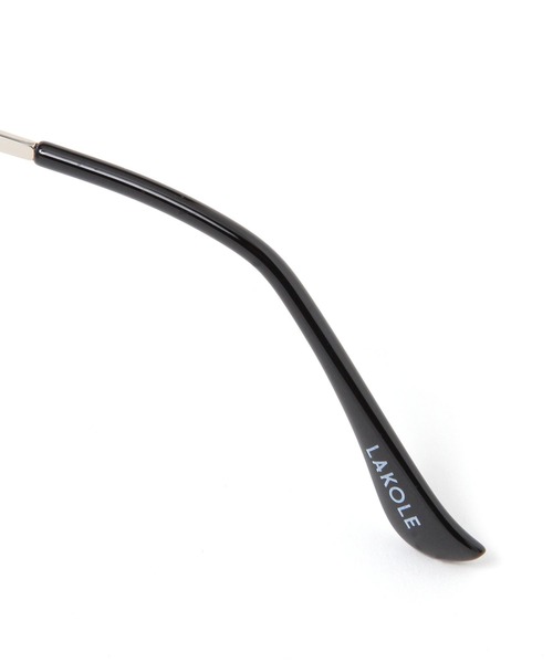 LAKOLE（ラコレ）の「ハーフリムボストンサングラス / 641564（サングラス・メンズ・グレー/その他4・FREE）」の14枚目の写真