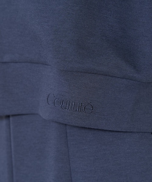 AND COUTURE（アンドクチュール）の「刺繍パーカー×オールインワン（つなぎ/オールインワン・レディース・ベージュ/ライトグレー/ネイビー・FREE）」の13枚目の写真