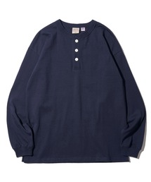 Goodwear（グッドウェア）の「【Goodwear/グッドウェア】7.6オンス USAコットン ヘンリーネックロングスリーブTシャツ（Tシャツ/カットソー）」