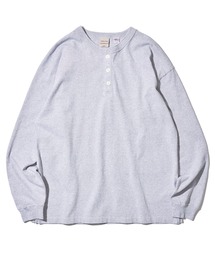 Goodwear（グッドウェア）の「【Goodwear/グッドウェア】7.6オンス USAコットン ヘンリーネックロングスリーブTシャツ（Tシャツ/カットソー）」