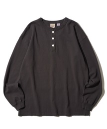 Goodwear（グッドウェア）の「【Goodwear/グッドウェア】7.6オンス USAコットン ヘンリーネックロングスリーブTシャツ（Tシャツ/カットソー）」