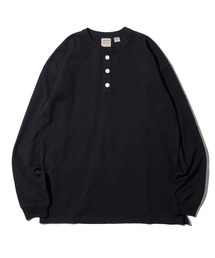 Goodwear（グッドウェア）の「【Goodwear/グッドウェア】7.6オンス USAコットン ヘンリーネックロングスリーブTシャツ（Tシャツ/カットソー）」