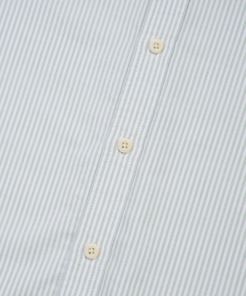 COVERNAT(カバーナット)の「COOLMAX C LOGO OXFORD STRIPED HALF SHIRT(シャツ/ブラウス・メンズ・グリーン/ブルー/グレー・MEDIUM/SMALL/X-SMALL/X-LARGE/LARGE)」の18枚目の写真