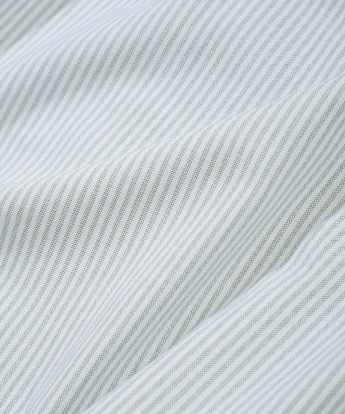COVERNAT(カバーナット)の「COOLMAX C LOGO OXFORD STRIPED HALF SHIRT(シャツ/ブラウス・メンズ・グリーン/ブルー/グレー・MEDIUM/SMALL/X-SMALL/X-LARGE/LARGE)」の21枚目の写真