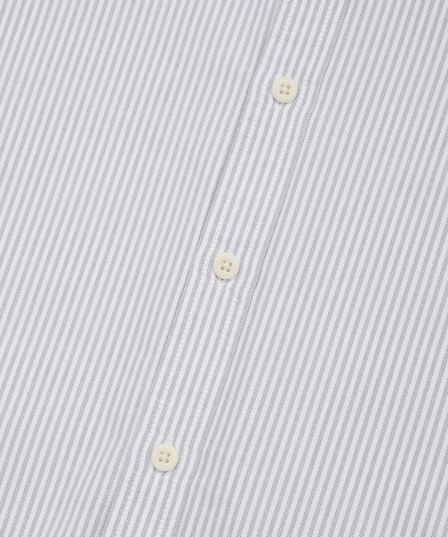 COVERNAT(カバーナット)の「COOLMAX C LOGO OXFORD STRIPED HALF SHIRT(シャツ/ブラウス・メンズ・グリーン/ブルー/グレー・MEDIUM/SMALL/X-SMALL/X-LARGE/LARGE)」の11枚目の写真