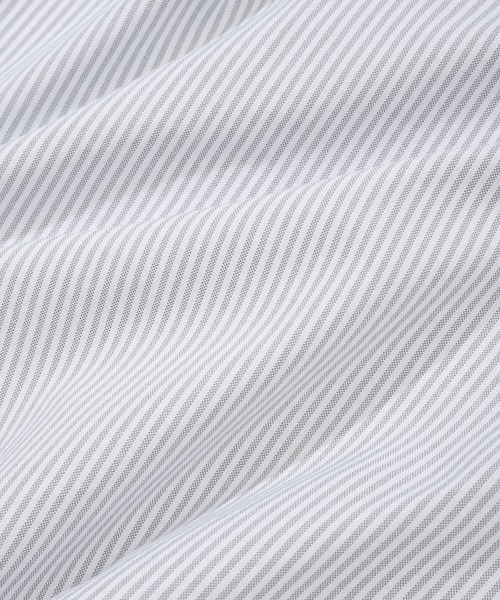 COVERNAT(カバーナット)の「COOLMAX C LOGO OXFORD STRIPED HALF SHIRT(シャツ/ブラウス・メンズ・グリーン/ブルー/グレー・MEDIUM/SMALL/X-SMALL/X-LARGE/LARGE)」の14枚目の写真