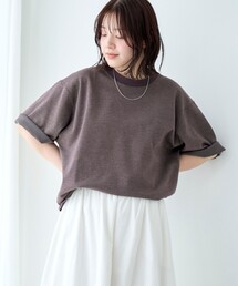 【抗菌防臭・防汚(食品、衿の皮脂汚れ)・UVカット】クリーンプラスボーダーTシャツ ショートスリーブ