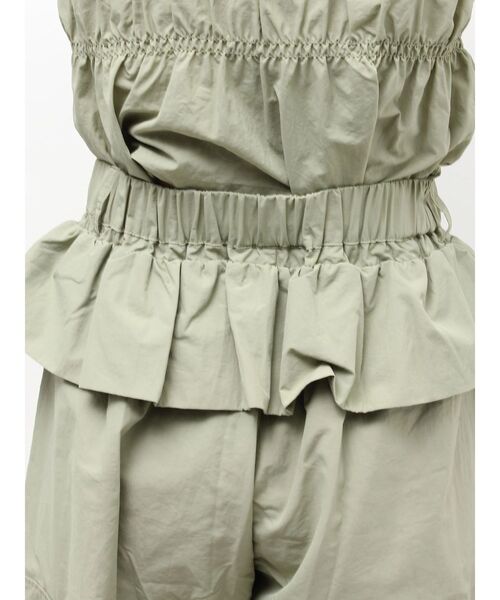 jouetie(ジュエティ)の「ペプラムナイロンルーズパンツ(その他パンツ・レディース・カーキ/ブラック/アイボリー・MEDIUM)」の15枚目の写真