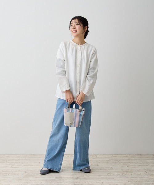 ROOTOTE（ルートート）の「SC.ベビールーst.wafer-B（ショルダーバッグ・レディース・ラベンダー/グリーン・FREE）」の4枚目の写真