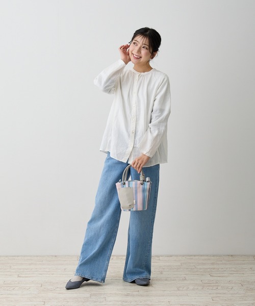 ROOTOTE（ルートート）の「SC.ベビールーst.wafer-B（ショルダーバッグ・レディース・ラベンダー/グリーン・FREE）」の5枚目の写真