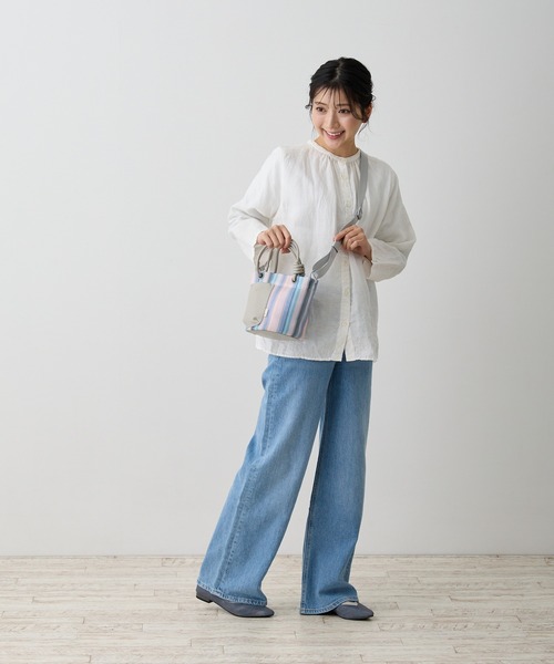 ROOTOTE（ルートート）の「SC.ベビールーst.wafer-B（ショルダーバッグ・レディース・ラベンダー/グリーン・FREE）」の7枚目の写真