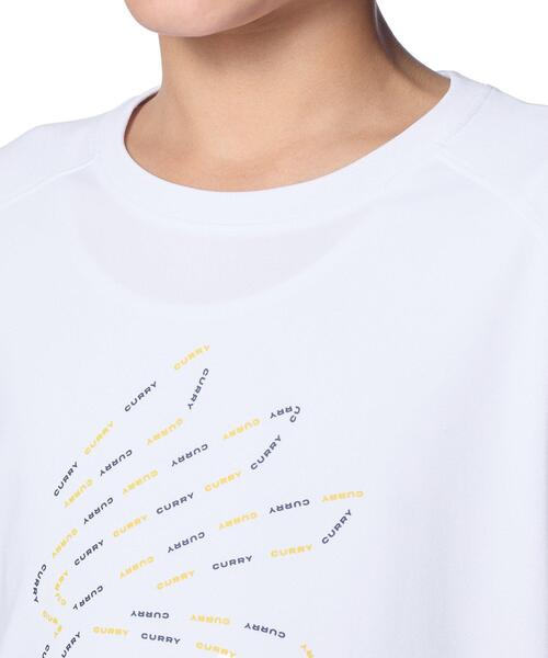 UNDER ARMOUR（アンダーアーマー）の「カリー ショートスリーブ Tシャツ（バスケットボール/キッズ）（Tシャツ/カットソー・キッズ・ホワイト・150cm/130cm/160cm/140cm）」の2枚目の写真