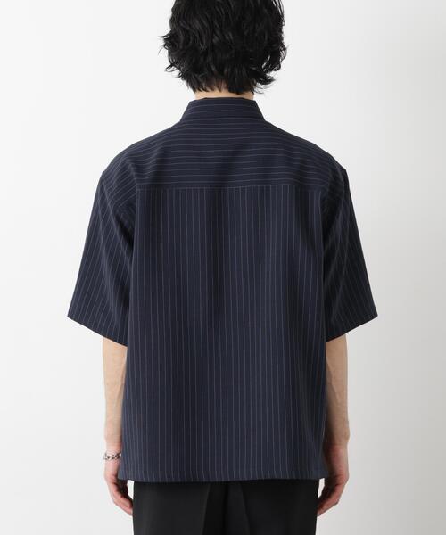 NANO universe（ナノユニバース）の「「メランジドライ」ZIPシャツブルゾン(セットアップ可)（シャツ/ブラウス・メンズ・ブラウン/その他1・L/M）」の22枚目の写真