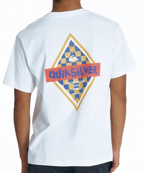 Quiksilver（クイックシルバー）の「QUIKSILVER/クイックシルバー 半袖 Tシャツ VINTAGE LK ST QST262004（Tシャツ/カットソー・メンズ・マスタード/スミクロ/ホワイト・L/M）」の2枚目の写真