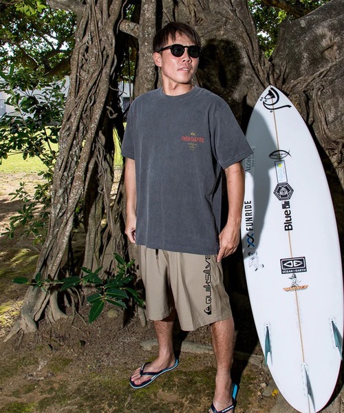 Quiksilver（クイックシルバー）の「QUIKSILVER/クイックシルバー 半袖 Tシャツ VINTAGE LK ST QST262004（Tシャツ/カットソー・メンズ・マスタード/スミクロ/ホワイト・L/M）」の10枚目の写真
