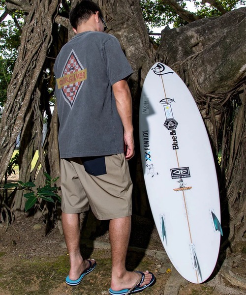 Quiksilver（クイックシルバー）の「QUIKSILVER/クイックシルバー 半袖 Tシャツ VINTAGE LK ST QST262004（Tシャツ/カットソー・メンズ・マスタード/スミクロ/ホワイト・L/M）」の11枚目の写真
