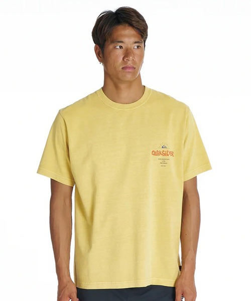 Quiksilver（クイックシルバー）の「QUIKSILVER/クイックシルバー 半袖 Tシャツ VINTAGE LK ST QST262004（Tシャツ/カットソー・メンズ・マスタード/スミクロ/ホワイト・L/M）」の14枚目の写真