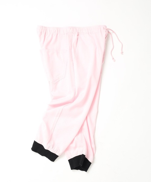 FUNALIVE（ファンアライブ）の「リネンクロップドパンツ（その他パンツ・メンズ・ブラック/カーキ/サックスブルー/ピンク/ベージュ/ネイビー・XL）」の6枚目の写真