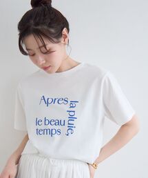 le.coeur blanc | 【撥水・撥油・防汚】La pluieTシャツ(Tシャツ/カットソー)