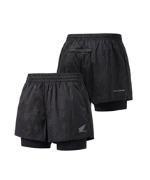 Speed Run Layered Shorts Black