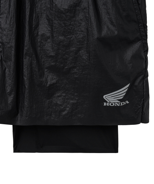 PHYPS MOTORCYCLE(フィップスモーターサイクル)の「Speed Run Layered Shorts Black(その他パンツ・レディース・その他・SMALL/MEDIUM/LARGE/X-LARGE)」の4枚目の写真