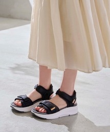 ABC SELECT エービーシーセレクト CL 2BELT SANDAL 2ベルトサンダル W2072 BLACK