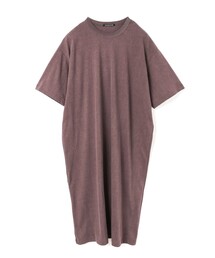mizuiro ind クルーネックロングワンピース