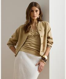 LAUREN RALPH LAUREN（ローレン ラルフ ローレン）の「リネン フライト ジャケット（ブルゾン）」