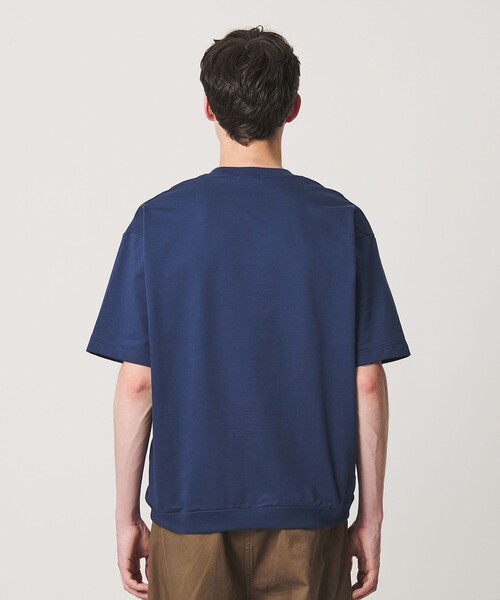 BEAUTY&YOUTH UNITED ARROWS(ビューティーアンドユースユナイテッドアローズ)の「カネマサ莫大小 メロー コットン スウェット Tシャツ MADE IN JAPAN(Tシャツ/カットソー・メンズ・ロイヤルブルー/ホワイト/ブラック/ナチュラル・XL/M/L/S)」の11枚目の写真