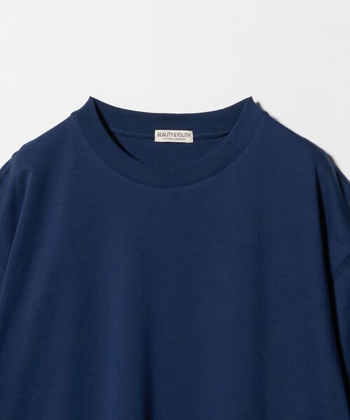 BEAUTY&YOUTH UNITED ARROWS(ビューティーアンドユースユナイテッドアローズ)の「カネマサ莫大小 メロー コットン スウェット Tシャツ MADE IN JAPAN(Tシャツ/カットソー・メンズ・ロイヤルブルー/ホワイト/ブラック/ナチュラル・XL/M/L/S)」の14枚目の写真