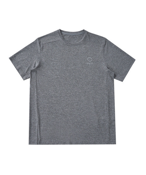 BUTTON SEOUL（ボタンソウル）の「エアライトランニンググラフィックショートスリーブ (4 COLOR)（Tシャツ/カットソー・メンズ・パープル/ホワイト/ブラック/グレー・SMALL/MEDIUM/LARGE/X-LARGE）」の7枚目の写真