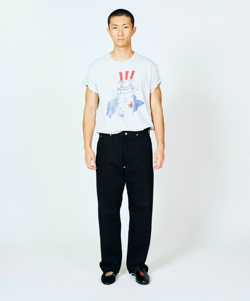 2AM(ツーエイエム)の「JERZEES ジャージーズ / "UNCLE SAM"SS TEE(Tシャツ/カットソー・メンズ・アッシュグレー/ホワイト・MEDIUM/LARGE/X-LARGE)」の12枚目の写真