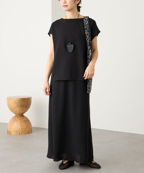 RIVE DROITE（リヴドロワ）の「予約【セットアップ着用可能】メッシュフレンチブラウス（シャツ/ブラウス・レディース・オフホワイト/ブラック/モカ/ブラウン・FREE）」の12枚目の写真