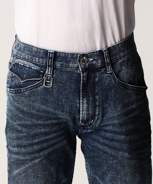 NICOLE CLUB FOR MEN(ニコルクラブフォーメン)の「8分丈アラカルト5ポケットパンツ(デニムパンツ・メンズ・ブルー/サックスブルー/ホワイト/ネイビー・S/XL/L/M)」の13枚目の写真