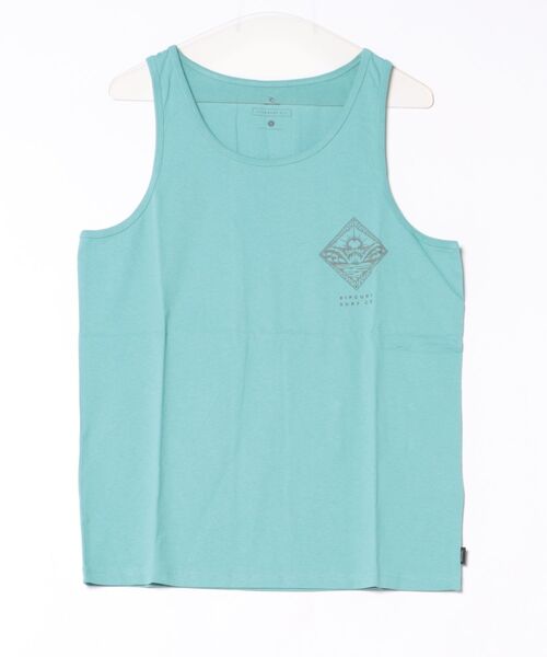 rip curl(リップカール)の「【RIPCURL(リップカール)】REFLECTIONS TANK/バックプリントタンクトップ サーフ ノースリーブ(タンクトップ・メンズ・アクア・SMALL)」の3枚目の写真