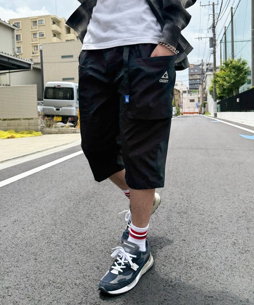 GERRY(ジェリー)の「【GERRY】ポリ撥水ユーティリティカーゴクロップドパンツ 070320(その他パンツ・メンズ・カーキ/ブラック/モカ・LL/L/M)」の2枚目の写真