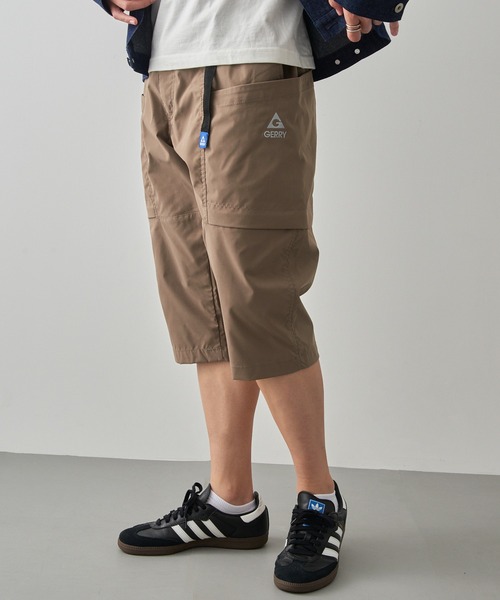 GERRY(ジェリー)の「【GERRY】ポリ撥水ユーティリティカーゴクロップドパンツ 070320(その他パンツ・メンズ・カーキ/ブラック/モカ・LL/L/M)」の1枚目の写真